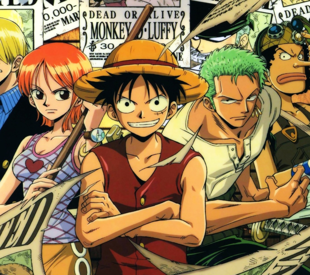 Fondo de pantalla One Piece 1080x960