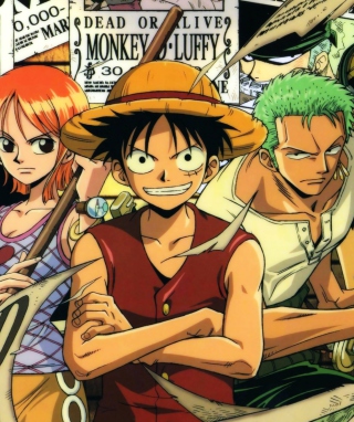 One Piece - Obrázkek zdarma pro iPhone 4S
