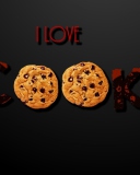 Обои I Love Cookies 128x160