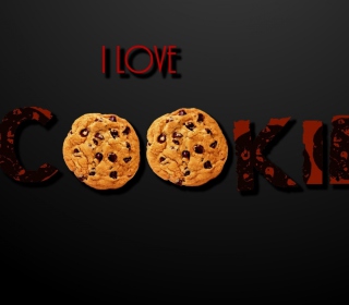 Kostenloses I Love Cookies Wallpaper für iPad Air