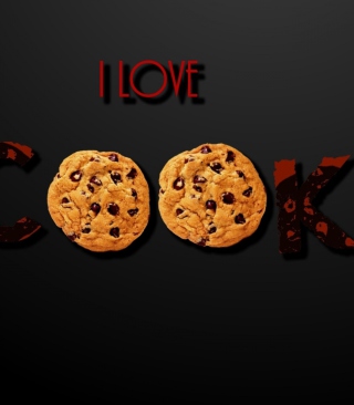 Kostenloses I Love Cookies Wallpaper für iPhone 5