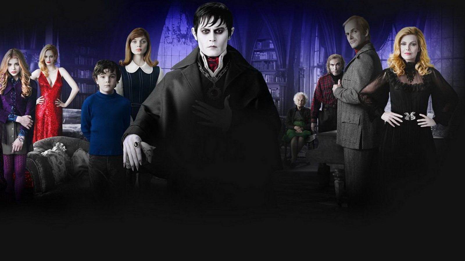 Обои Dark Shadows 2012 1600x900