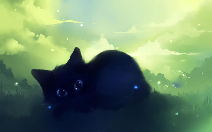 Sfondi Black Cat