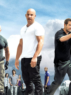 Fast and Furious 5 wallpaper 240x320