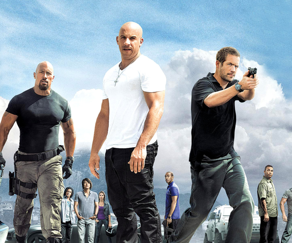 Fast and Furious 5 wallpaper 960x800