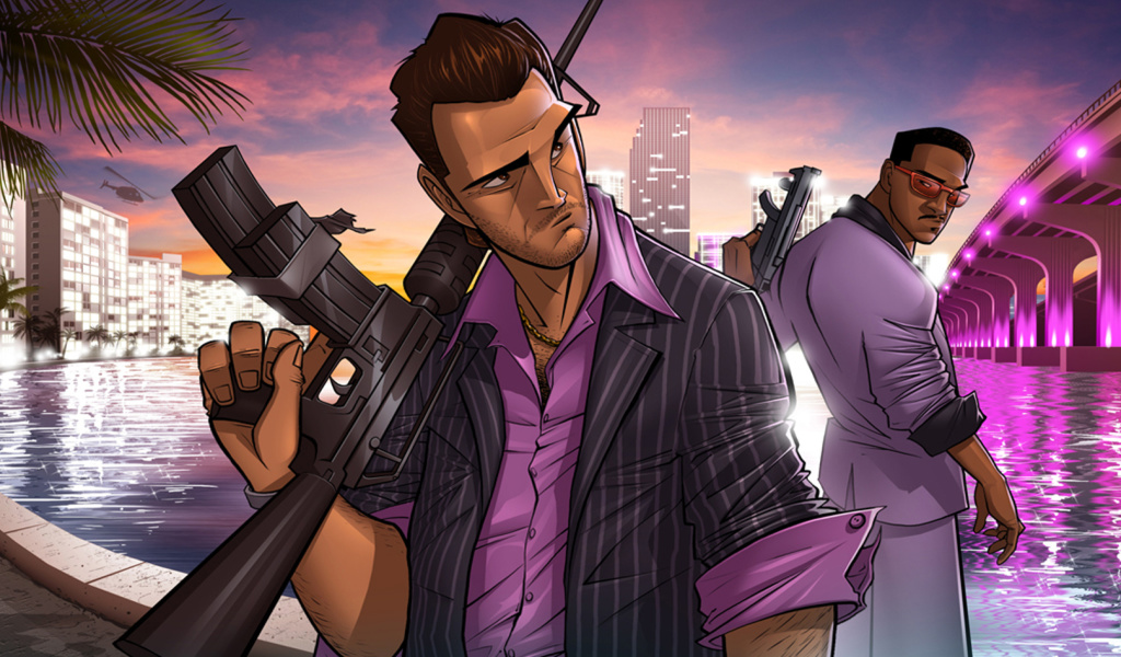 Screenshot №1 pro téma Tommy Vercetti in Grand Theft Auto Vice City 1024x600