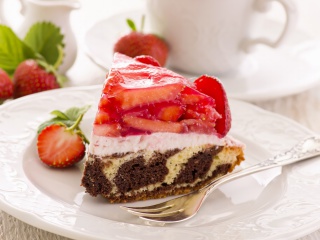 Das Strawberry Shortcake Wallpaper 320x240