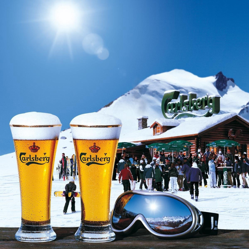 Das Carlsberg Wallpaper 1024x1024