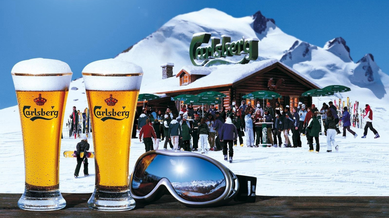 Fondo de pantalla Carlsberg 1366x768