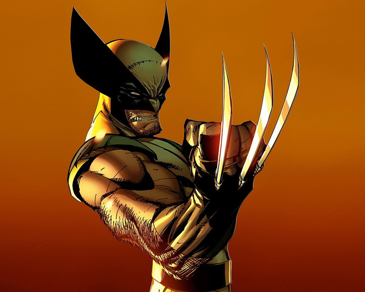 Das Wolverine Wallpaper 1280x1024