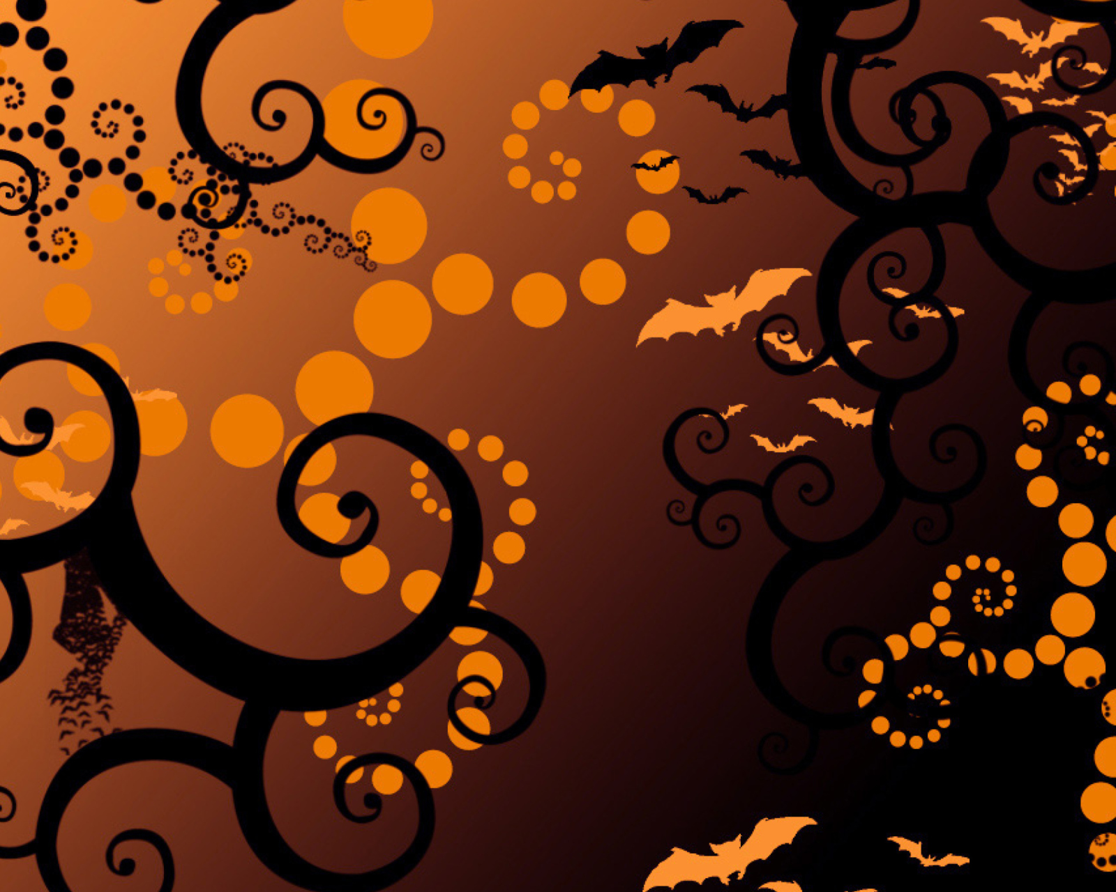 Halloween Abstract wallpaper 1600x1280