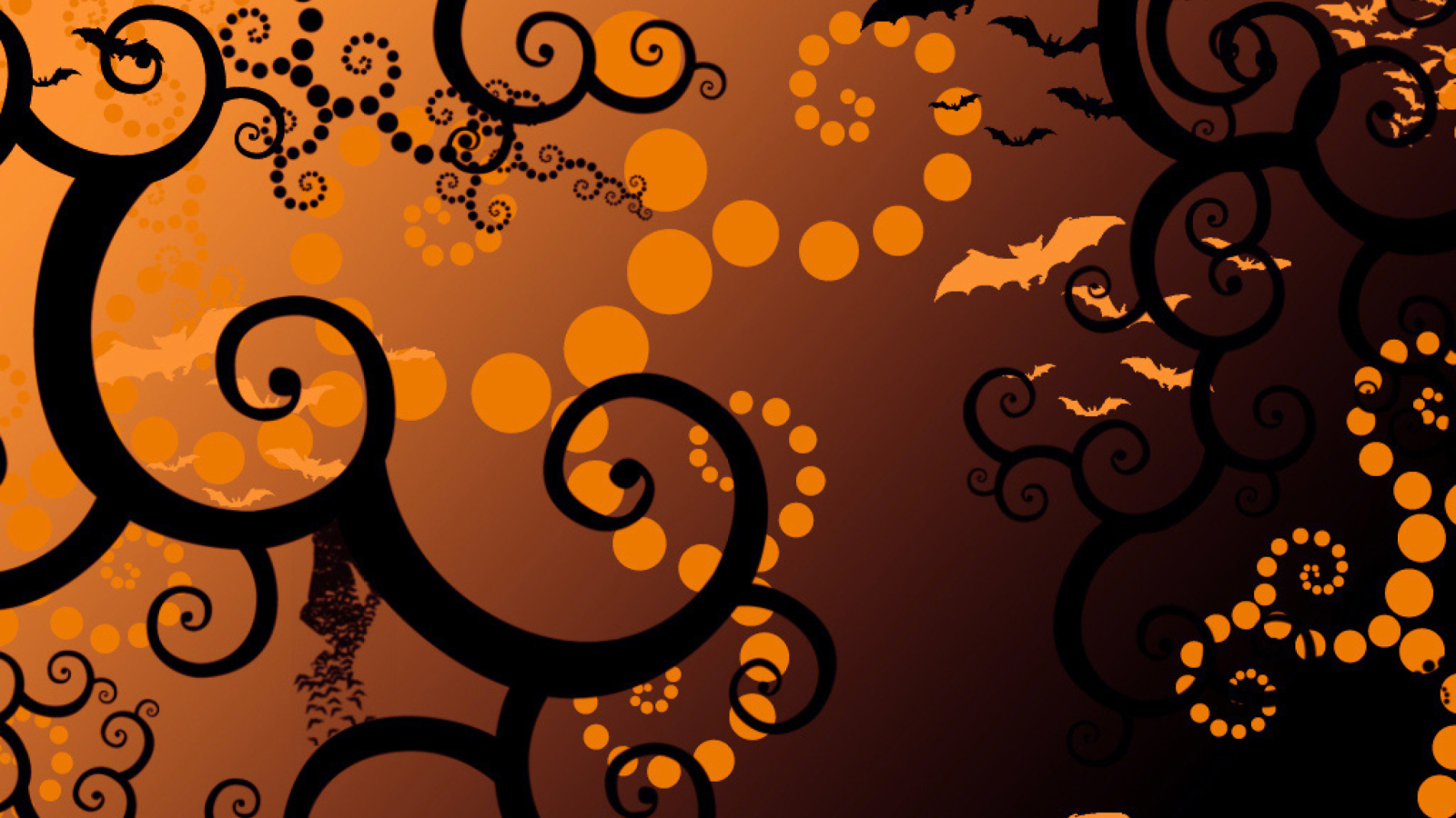 Fondo de pantalla Halloween Abstract 1600x900