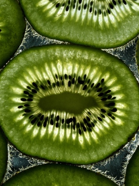 Fondo de pantalla Kiwi 480x640