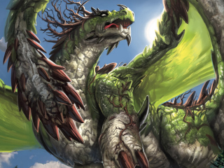 Das Fantasy Dragon Wallpaper 320x240