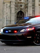Sfondi Ford Taurus Police Car 132x176