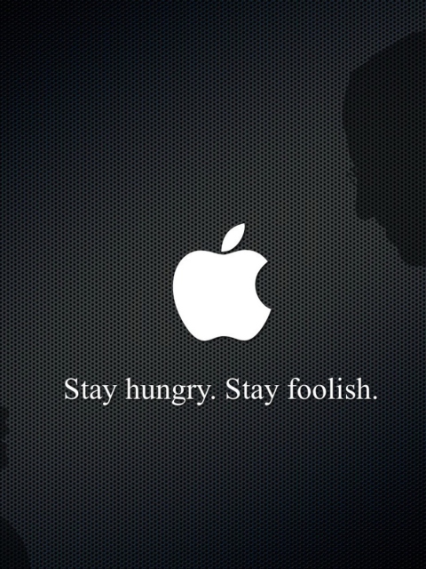 Das Apple Saying Wallpaper 480x640