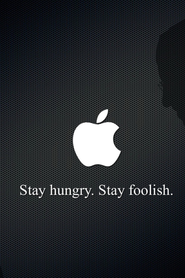 Das Apple Saying Wallpaper 640x960