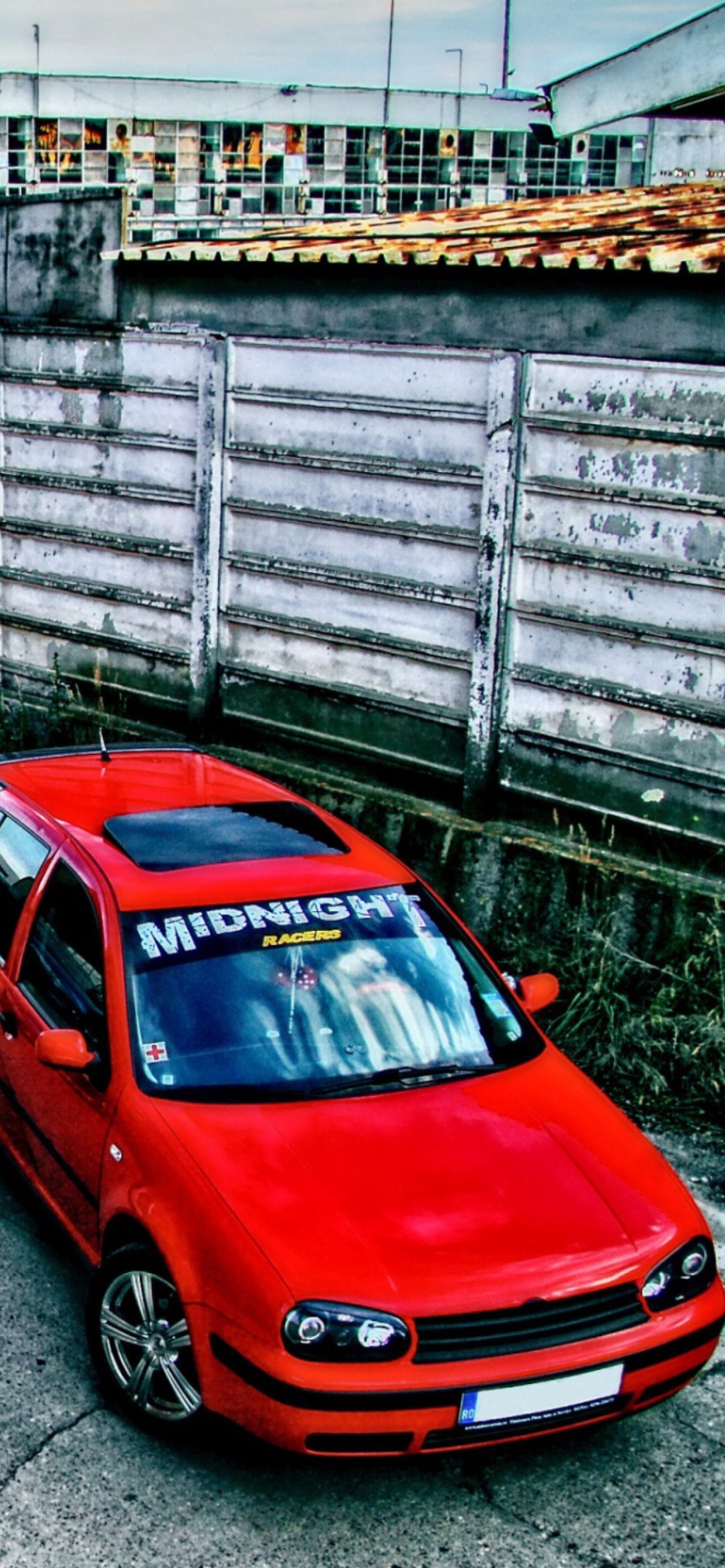 Das Peugeot 307 Midnight Racers Wallpaper 1170x2532