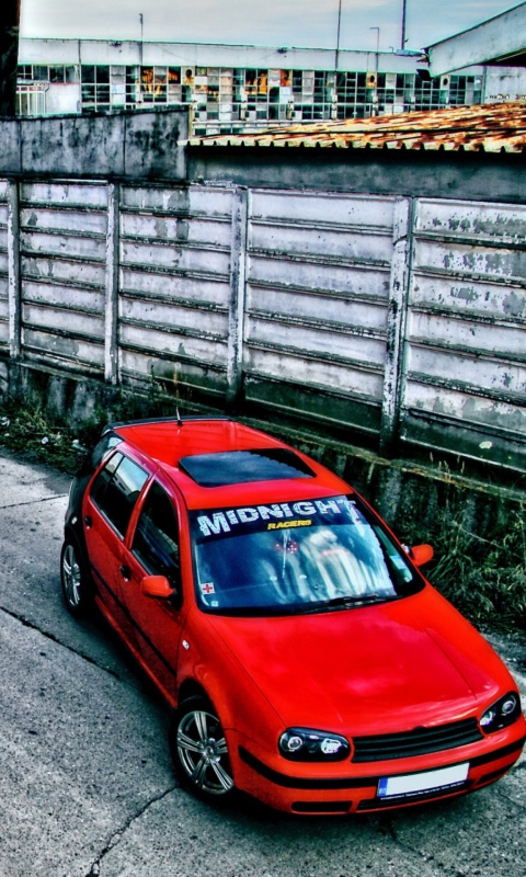 Fondo de pantalla Peugeot 307 Midnight Racers 480x800