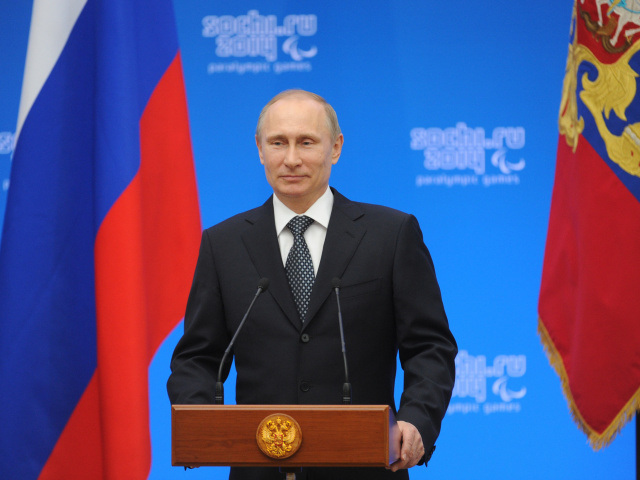 Sfondi Vladimir Putin Russian President 640x480