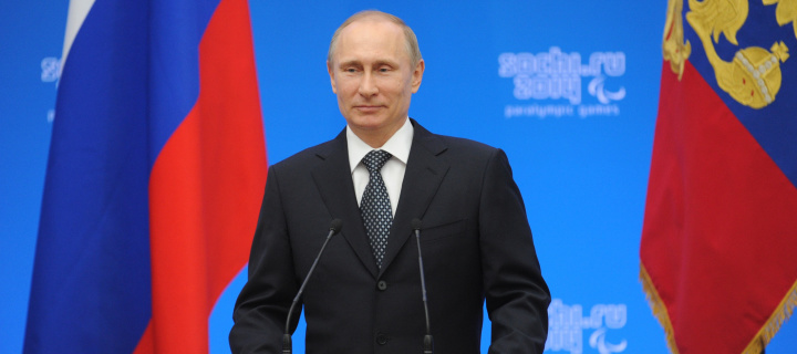 Vladimir Putin Russian President wallpaper 720x320