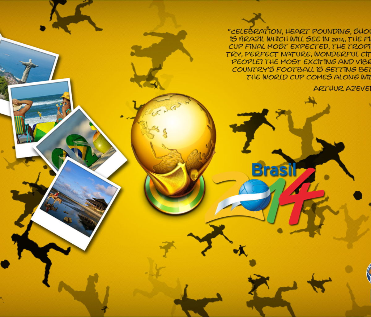 Das FIFA World Cup 2014 Brazil Wallpaper 1200x1024