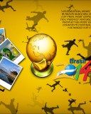 Screenshot №1 pro téma FIFA World Cup 2014 Brazil 128x160