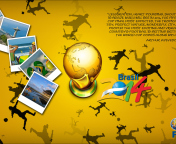 Das FIFA World Cup 2014 Brazil Wallpaper 176x144