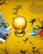 Screenshot №1 pro téma FIFA World Cup 2014 Brazil 176x220