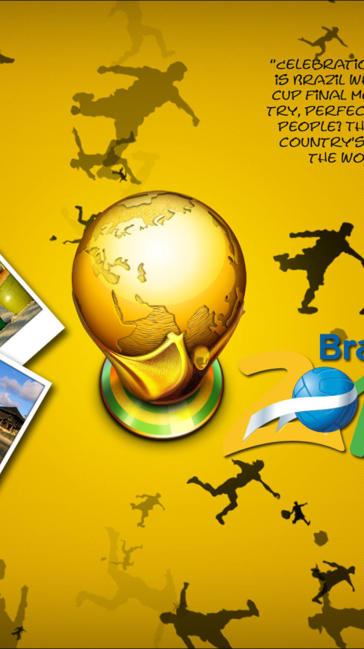 FIFA World Cup 2014 Brazil wallpaper 750x1334