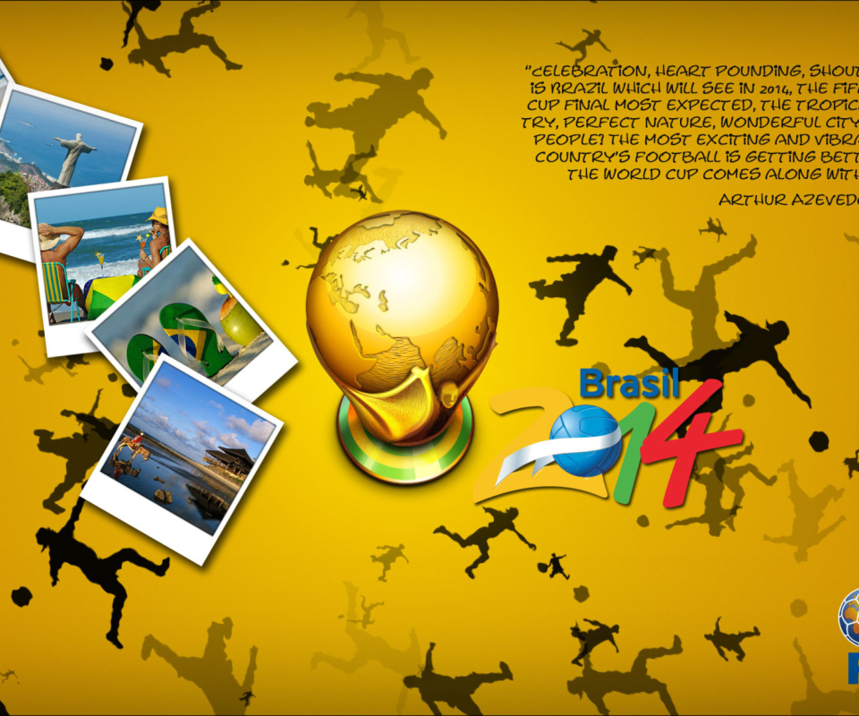 Sfondi FIFA World Cup 2014 Brazil 960x800