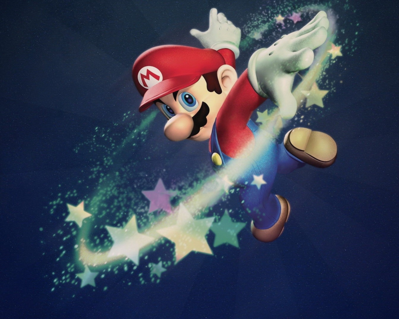 Das Super Mario Wallpaper 1280x1024