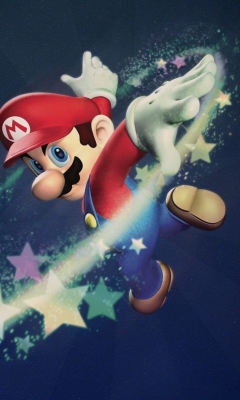 Das Super Mario Wallpaper 240x400