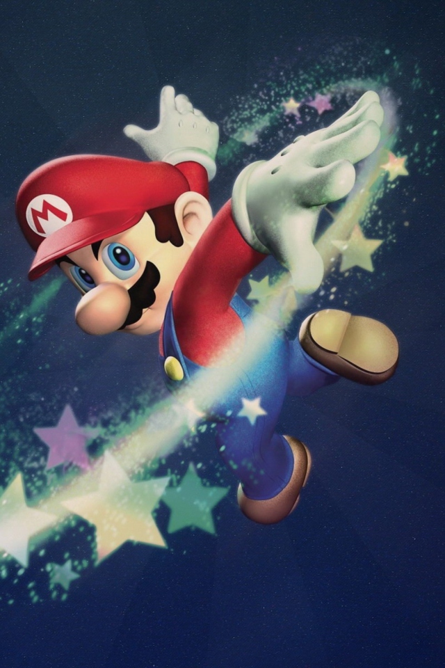 Super Mario wallpaper 640x960