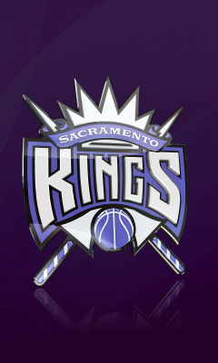 Fondo de pantalla Sacramento Kings Logo 240x400