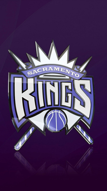 Fondo de pantalla Sacramento Kings Logo 360x640