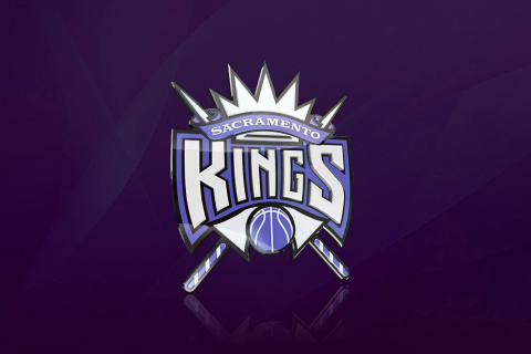 Обои Sacramento Kings Logo 480x320
