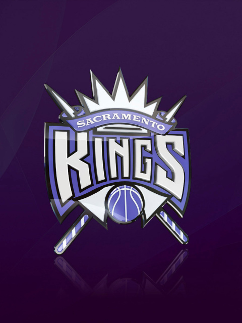 Das Sacramento Kings Logo Wallpaper 480x640