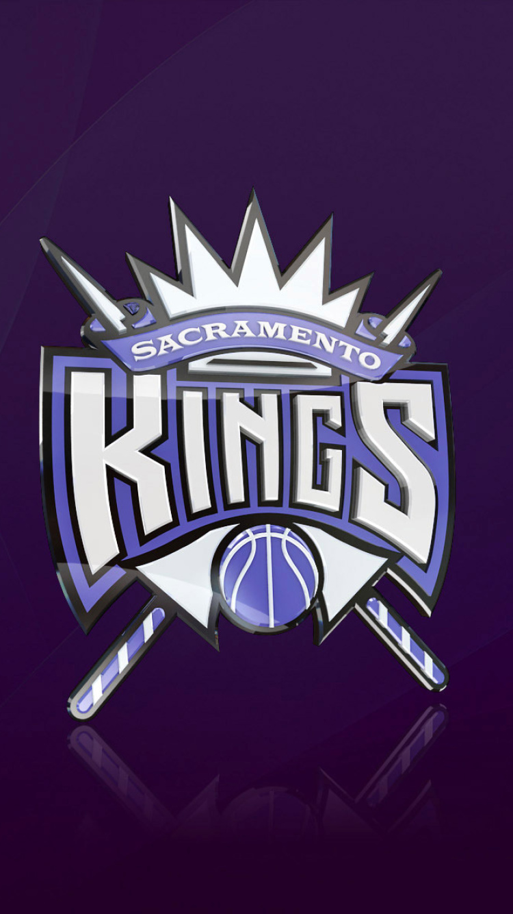 Das Sacramento Kings Logo Wallpaper 750x1334