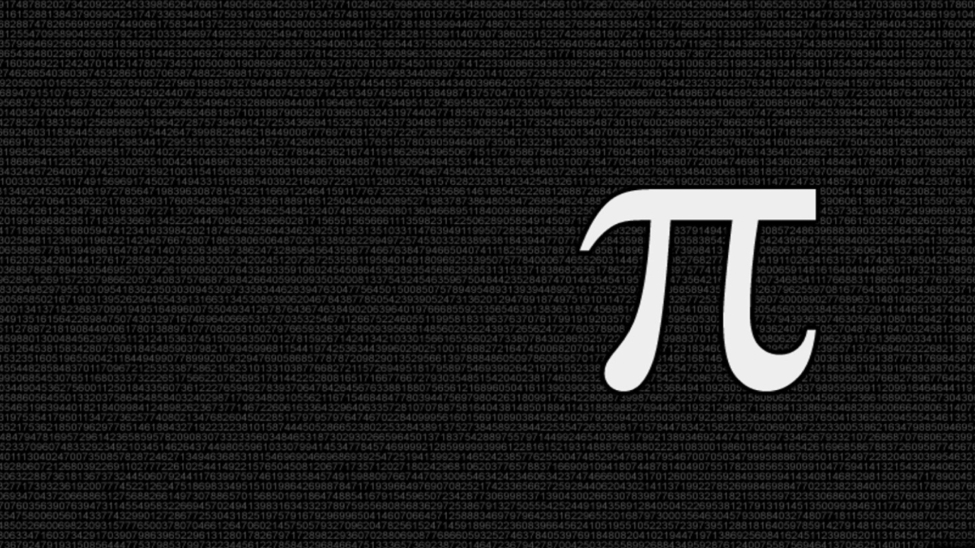 Mathematical constant Pi screenshot #1 1920x1080