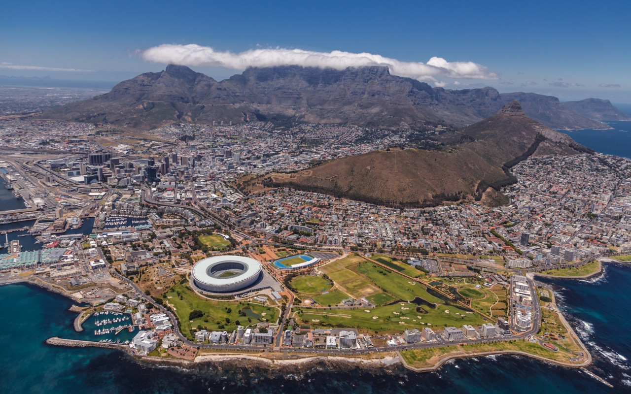 South Africa, Cape Town wallpaper 1280x800