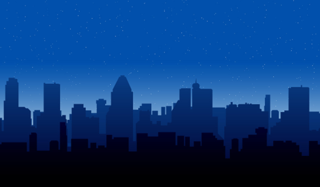 Screenshot №1 pro téma City Silhouettes 1024x600