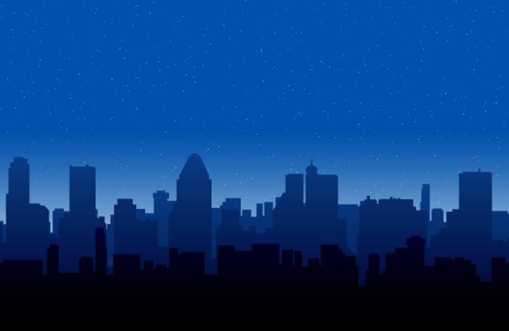 Das City Silhouettes Wallpaper