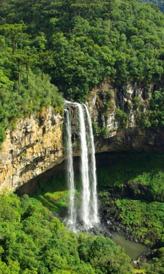 Fondo de pantalla Waterfalls 240x400