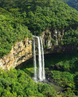 Kostenloses Waterfalls Wallpaper für HTC Pure