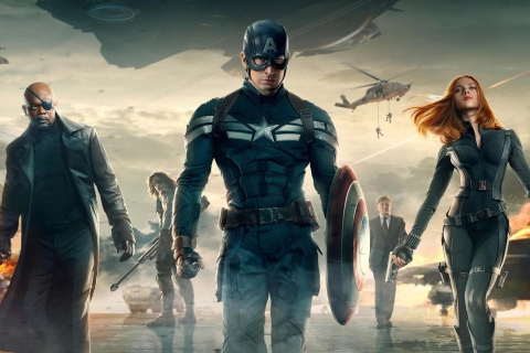 Capitan America wallpaper 480x320