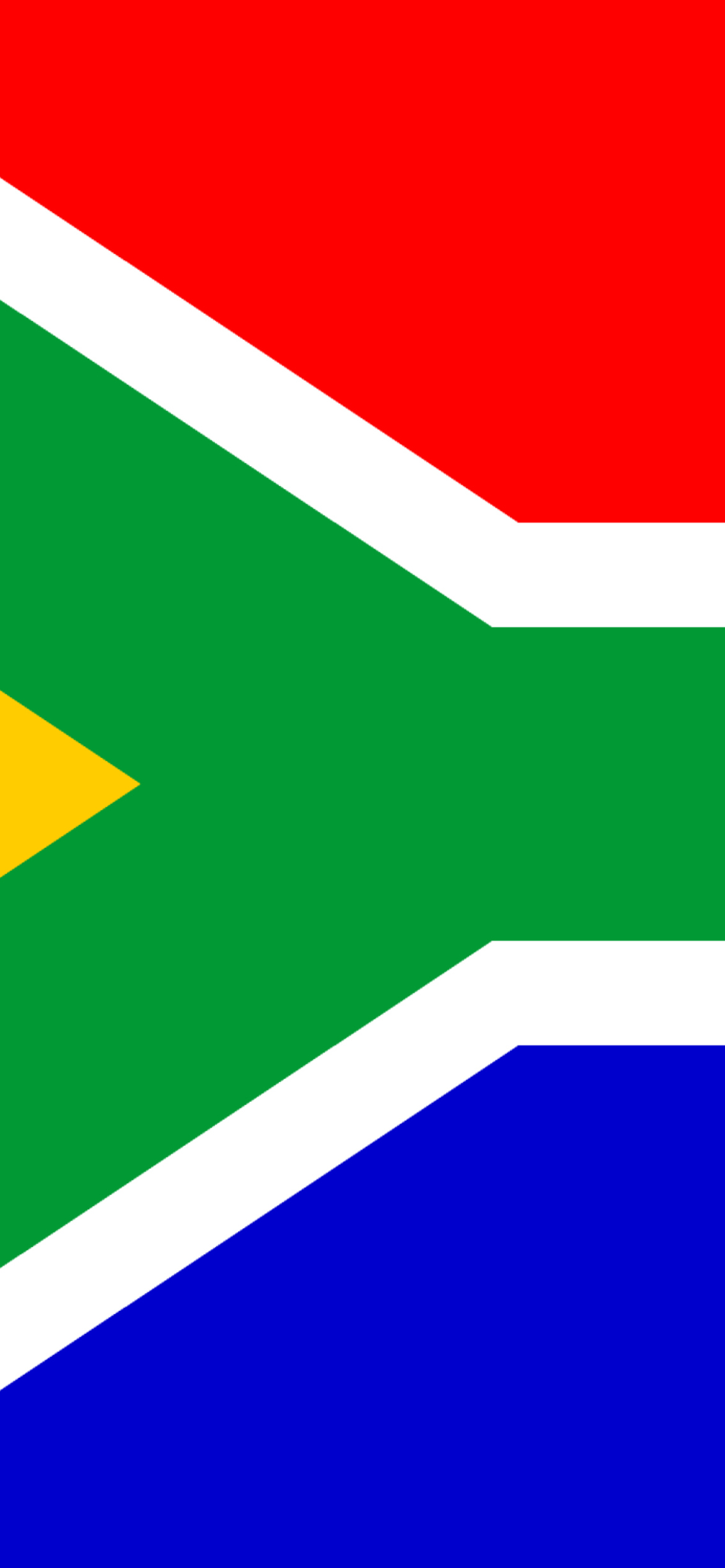 South Africa Flag wallpaper 1170x2532