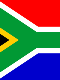 Sfondi South Africa Flag 240x320