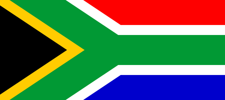 South Africa Flag wallpaper 720x320
