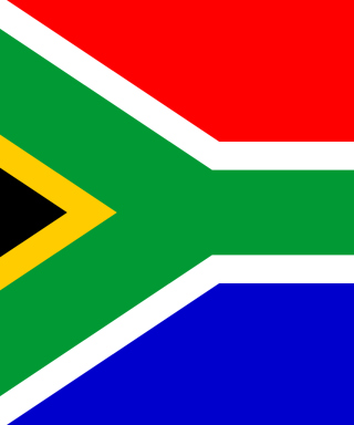 South Africa Flag - Obrázkek zdarma pro 320x480